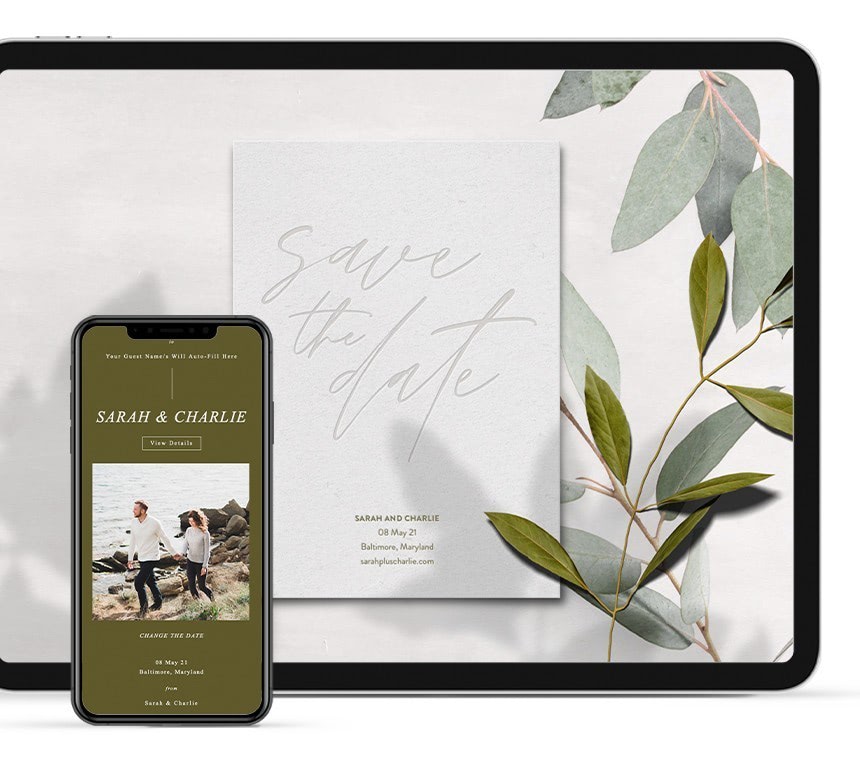 Paperless Invitations + Cards