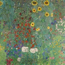 Art Klimt Flowers