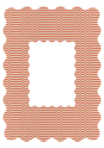 Paper Checks and Stripes Frames 16