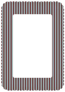Paper Checks and Stripes Frames 19