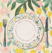Sweet Summer Table Setting 01