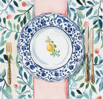 Sweet Summer Table Setting 03